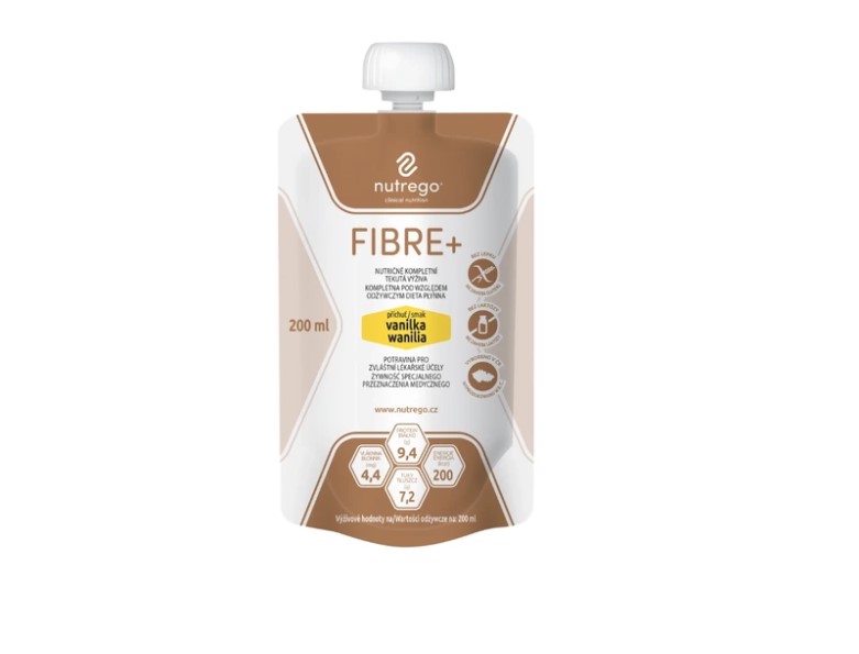 Nutrego Fibre+ 200 ml Wanilia